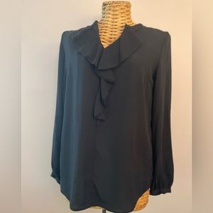 Mossimo Blouse, size medium, black